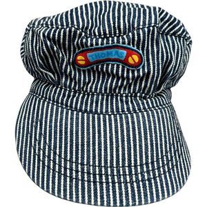 Thomas Tank Engine Train Engineer Children's Kids Boys Striped Conductor Cap Hat
